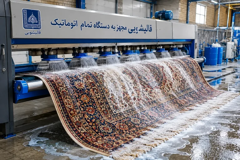 قالیشویی در نسیم شهر - شستشو فرش